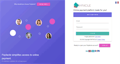 Desktop Screenshot of payfacile.com